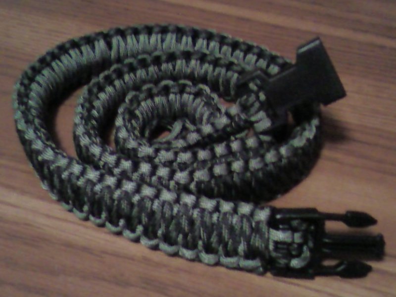 Better Braided Survival Belt With 550 Paracord